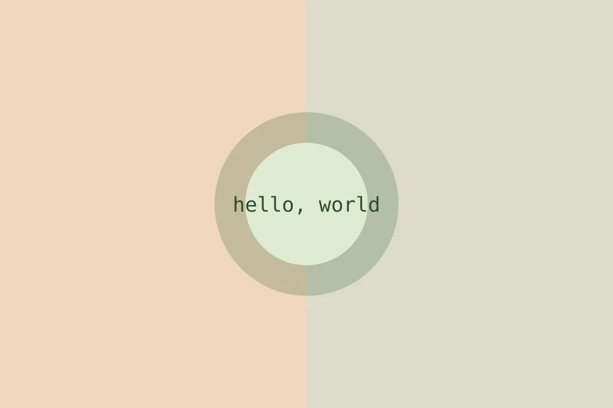 A placeholder graphic in pastel yellow, green, red and blue