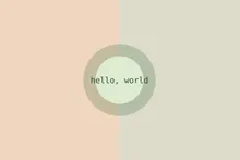 A placeholder graphic in pastel yellow, green, red and blue